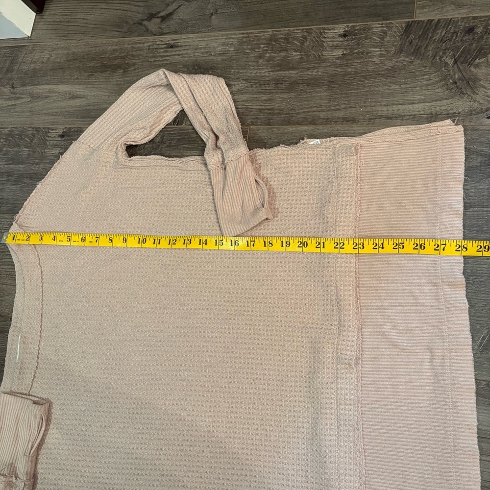 Free People North Shore Thermal waffle knit long sleeve top - Picture 8 of 8